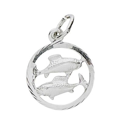Miamar 24.9019SFI Damen Anhänger Sternzeichen Fische Sterling-Silber 925