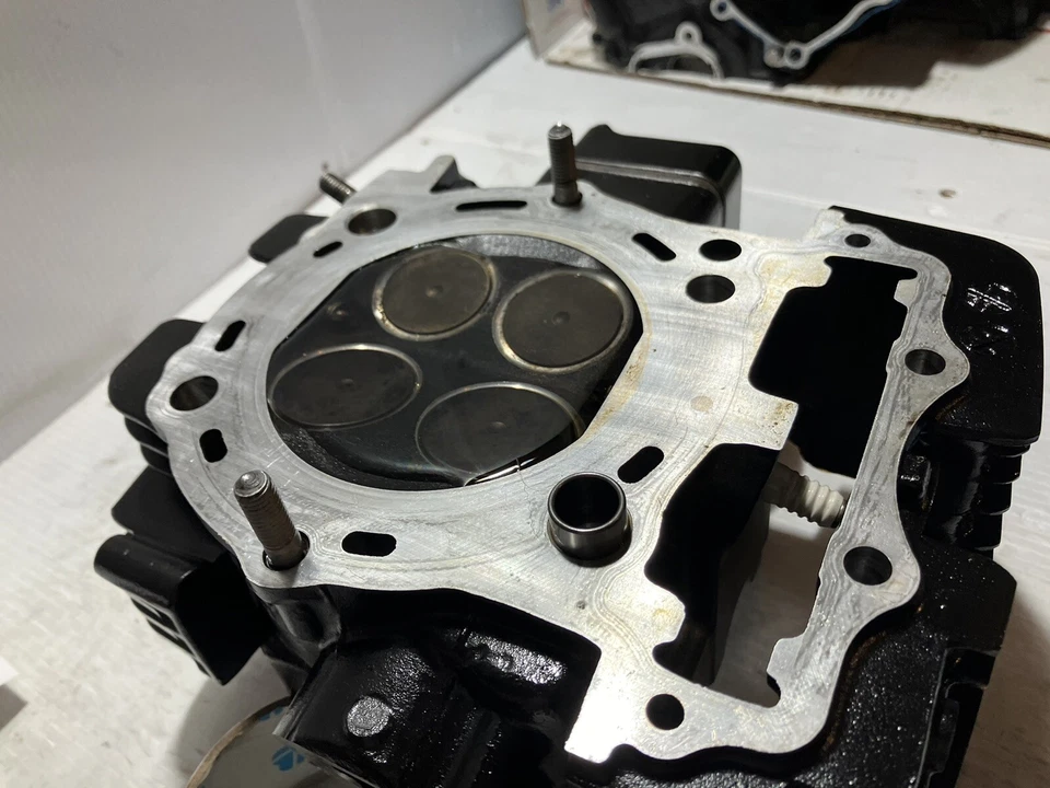 2008 Kawasaki Vulcan 1600 Cylinder Head, Rear (Mean Streak) (OEM) - Image 4 of 4