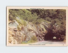 Postcard Tunnel on Skyline Drive Shenandoah National Park Virginia USA