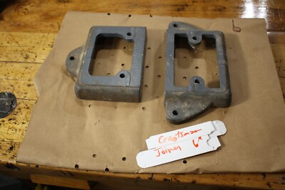 #ad Craftsman vintage JOINER Mounts 21212 21213 cast iron STEAM PUNK $45.00
