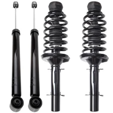 For Volkswagen Beetle Golf Jetta Front Complete Struts & Rear Shocks Absorbers
