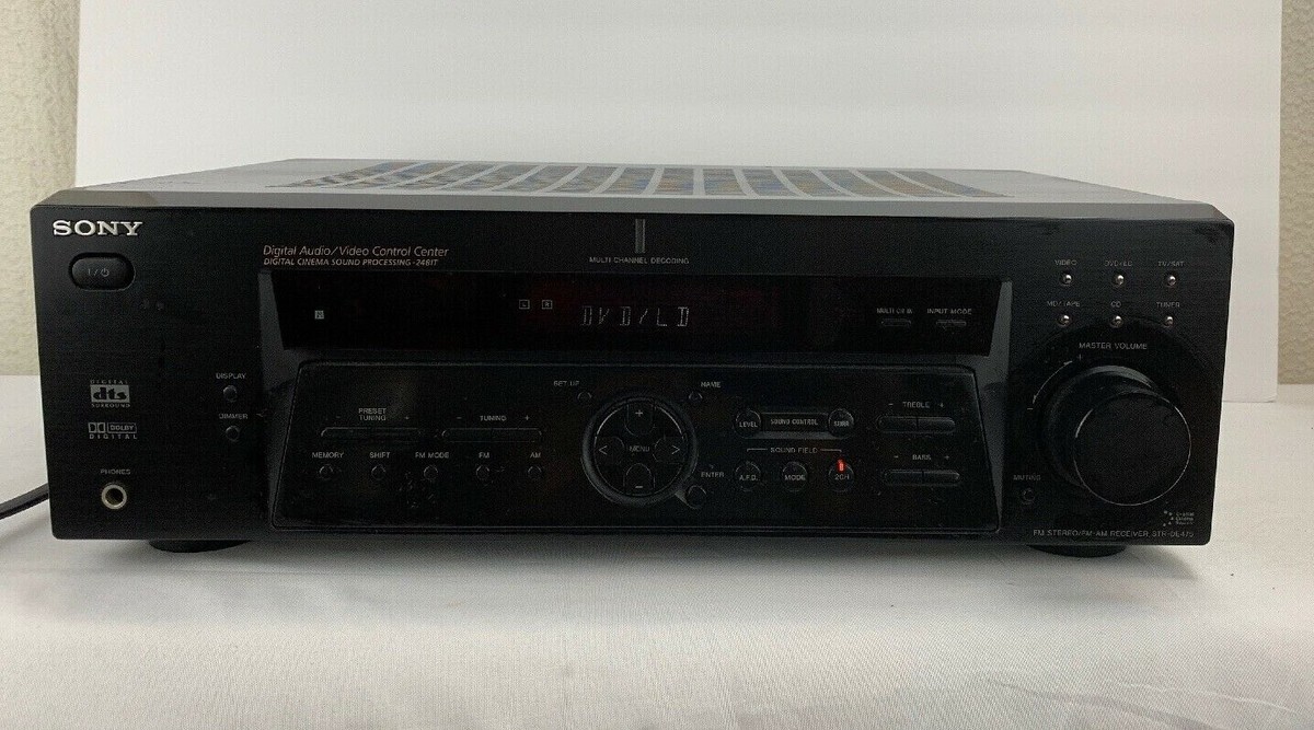 Sony STR-DE475 100 Watt X 5 Dolby 5.1 Stereo Receiver Multi