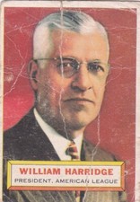 1956 Topps #1 Will Harridge PRES
