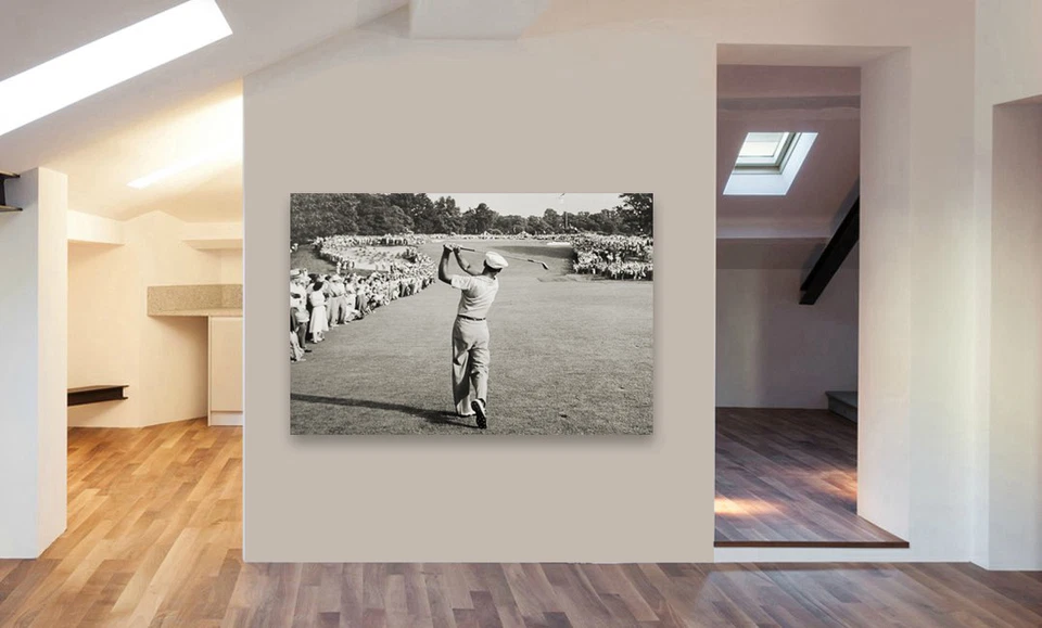 Ben Hogan Famous Golf Shot Canvas Wall Art Framed Print - Various sizes - Image 2 of 3