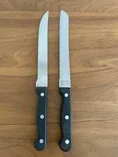 Set of 2 Philippe Richard 8" Stainless Steel Knives