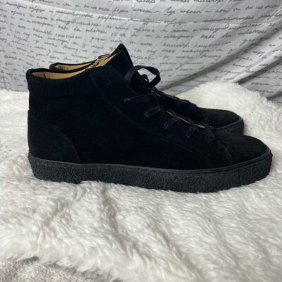 Philippe anders London black suede men s size 10 1/2
