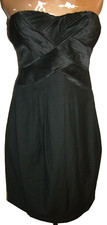 EUC! MM COUTURE BY MISS ME SMALL Y2K STRAPLESS BLACK COCKTAIL DRESS Prom