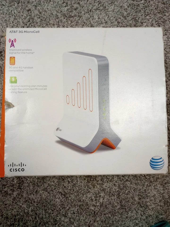 Cisco AT&T 3G Microcell Wireless Signal Amplifier DPH153-AT Works Tested - Image 2 of 4