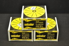 3- three Unicolor 35mm film developing reels. New