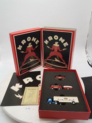Schuco 05204 Piccolo-Set Circus Krone in Box aus einer Geschäftsauflösung  (D32)