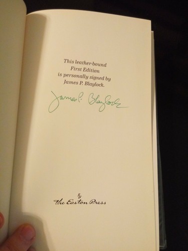 All the Bells on Earth by James Blaylock 1995 Easton Press Signed First Edition - Picture 3 of 6