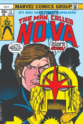 NOVA #21 COMIC BOOK COVER POSTER/PRINT 8 OPTIONS FREE SHIPPING E29