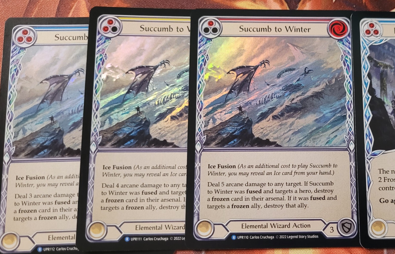 19x Ice Wizard Uprising Foils & Rares Iyslander UPR Flesh and Blood