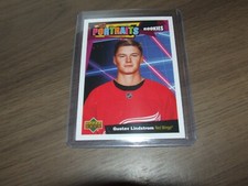 2020-21 Upper Deck Portraits rookies p-67 gustav lindstrom