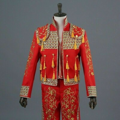 Men Spanish Matador Toreador Spain Bull Fighter Prince Costume