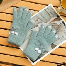 Women's Cute Winter Touch Screen Warm Soft Thick Fleece Lined Gloves
