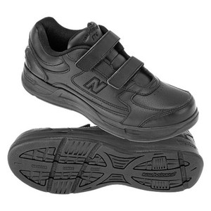 velcro black shoes