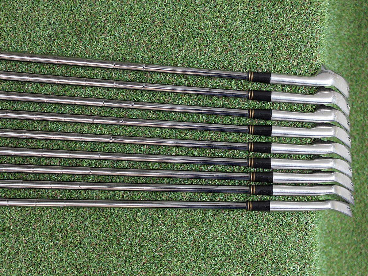 三浦技研製造　Auldex MBP-201 マッスルバックアイアン　3-A　9本 Auldex MBP-201 Muscleback Iron Set 3-AW 9 Clubs Made by