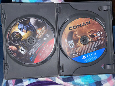 CONAN EXILES Sony PlayStation 4 Video Game PS4 Mortal Kombat vs DC Universe PS3