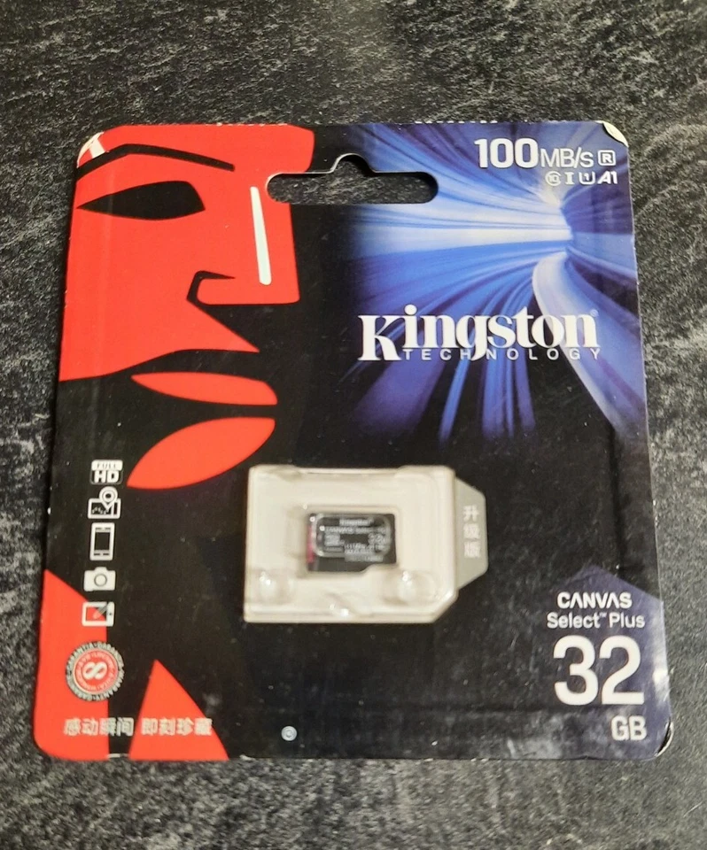 32gb KINGSTON Memory Card Mirco TF SDHC  100MB/s CLASS 10 Flash Card - Image 2 of 4
