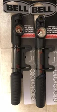 2 Pack🔥🔥Bell AIRBLASTER 850 Dual Stage Frame Pump with Gauge Bike Bicycle NEW