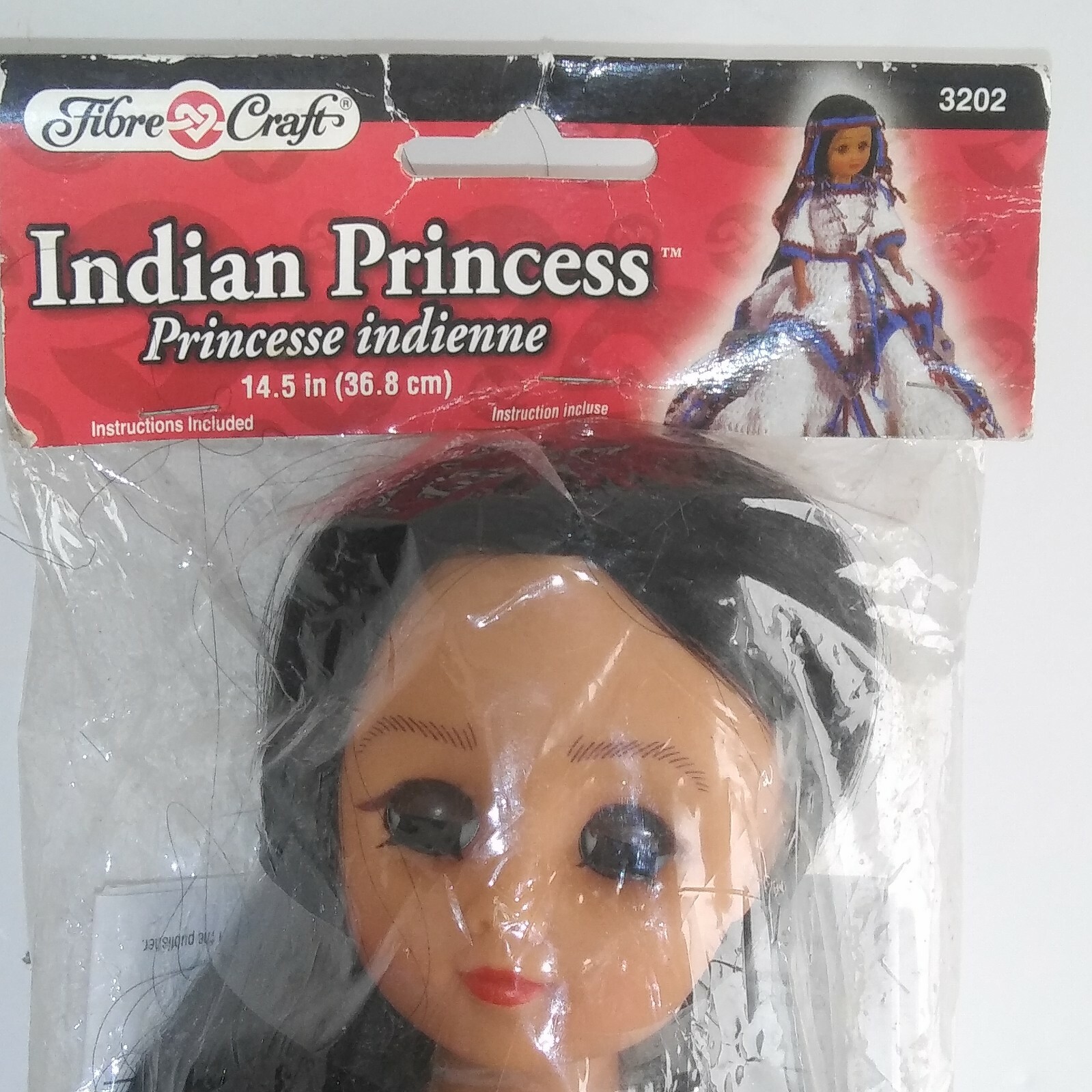 fibre craft indian princess doll