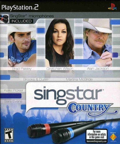 Singstar Country (With Microphone) - Sony PlayStation 2
