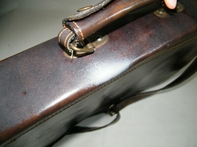 JYNAEKI JY NAEKI LEATHER ATTACHE CASE BRIEFCASE 64566 16