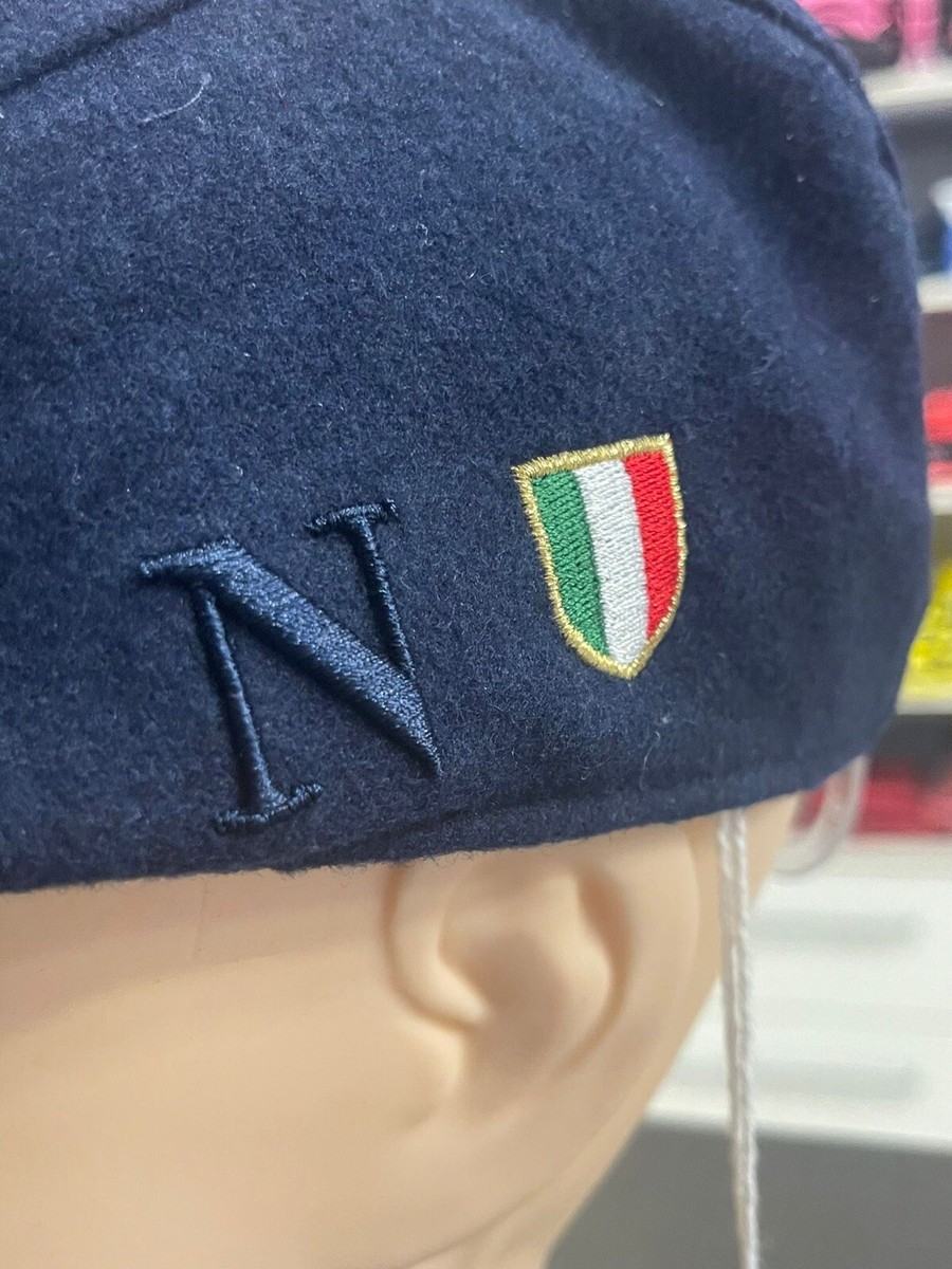 Cappello Feltro Ssc Napoli Enzo Castellano Visiera Scudetto Campione D'Italia