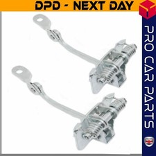 2X Rear Door Check Asss Hinge Strap Stopper Arm Bracket Fits PEUGEOT 206 9181 C9