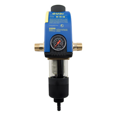JUDO GUBi Hauswasserstation 1 1/4'' (DN32), Rückspülfilter mit Druckminderer