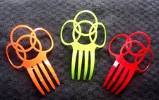 3 Vintage hair combs Spanish mantilla style NO US IMPORT TAX