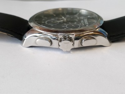 ORIGINAL TISSOT CHRONOGRAPH QUARTZ BLACK DIAL T035617A SWISS MEN