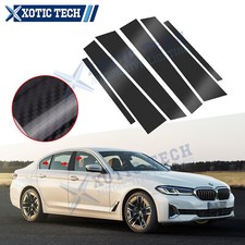 5d Carbon Fiber Window Pillar Post Decal Trim For Bmw 5 Series F10 2011-2017 5d Carbon Fiber Window Pillar Post Decal Trim For Bmw 5 Series F10 2011-2017