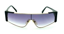 Caviar Collection Ultra Ladies Wrap Black  Gold / Purple Gradient Sunglasses
