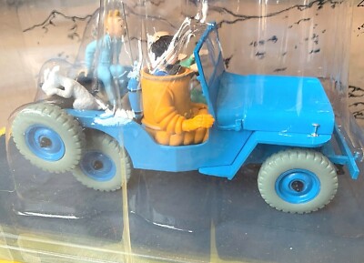Voiture Tintin Hachette 1/24 - L'Ami 6 Du Docteur, Bleue, Résine, Collection