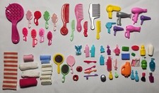 Lot of BARBIE MATTEL Hairbrushes Combs Hair Dryers Bathroom Accessories