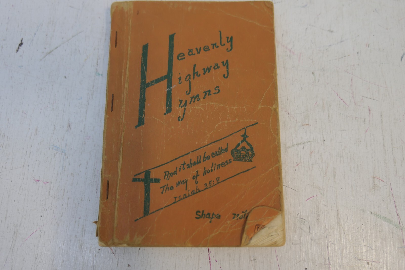 Heavenly Highway Hymns Shape Notes StampsBaxter Music & Printing 1956