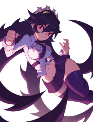 Filia Skullgirls Weatherproof Anime Sticker 6