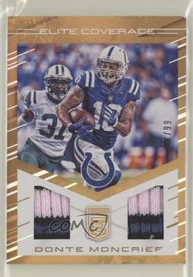2016 Donruss Elite Coverage Prime 47/99 Donte Moncrief #EC-DM 01xd