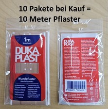 10x DukoPlast Wundpflaster 6cm x 1m Wundverband Hautfreundlich luftdurchlässig
