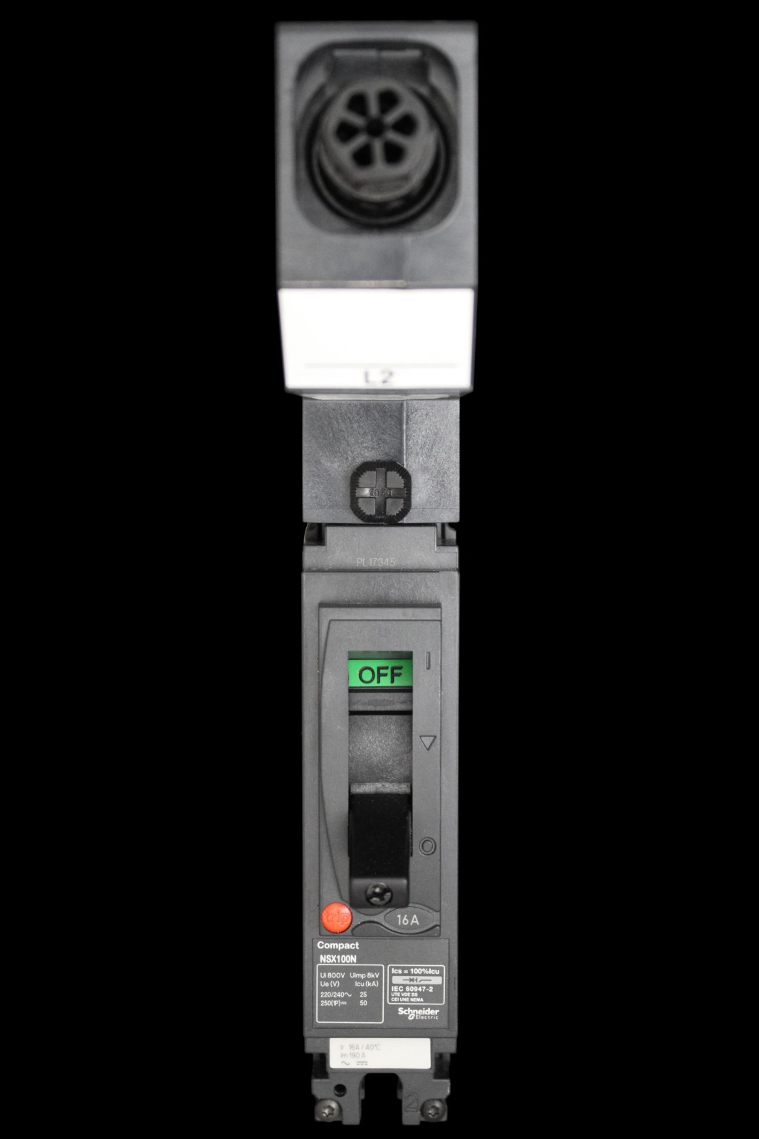 SCHNEIDER 16 AMP 25kA MCCB MGP0161L2 NSX100N