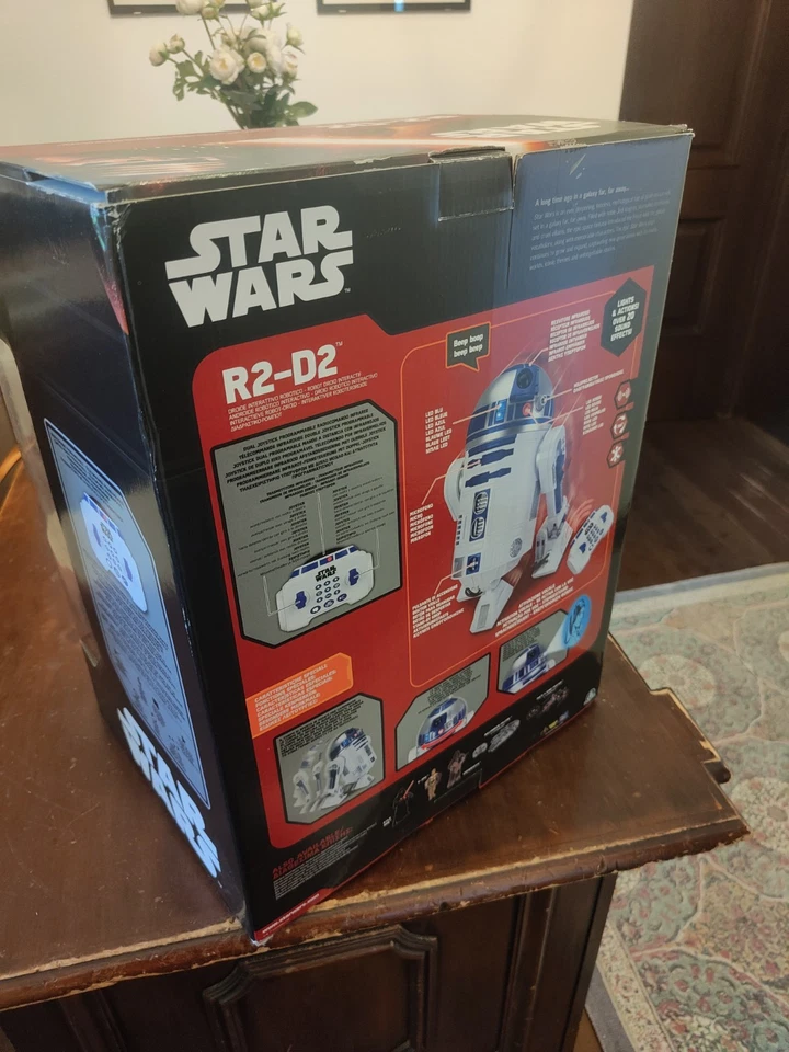 STAR WARS R2-D2 DROIDE INTERATTIVO ROBOTICO DISNEY C3PO - Immagine 3 di 4