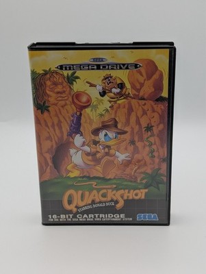 Quackshot Starring Donald Duck Sega Mega Drive MD -Guter Zustand-