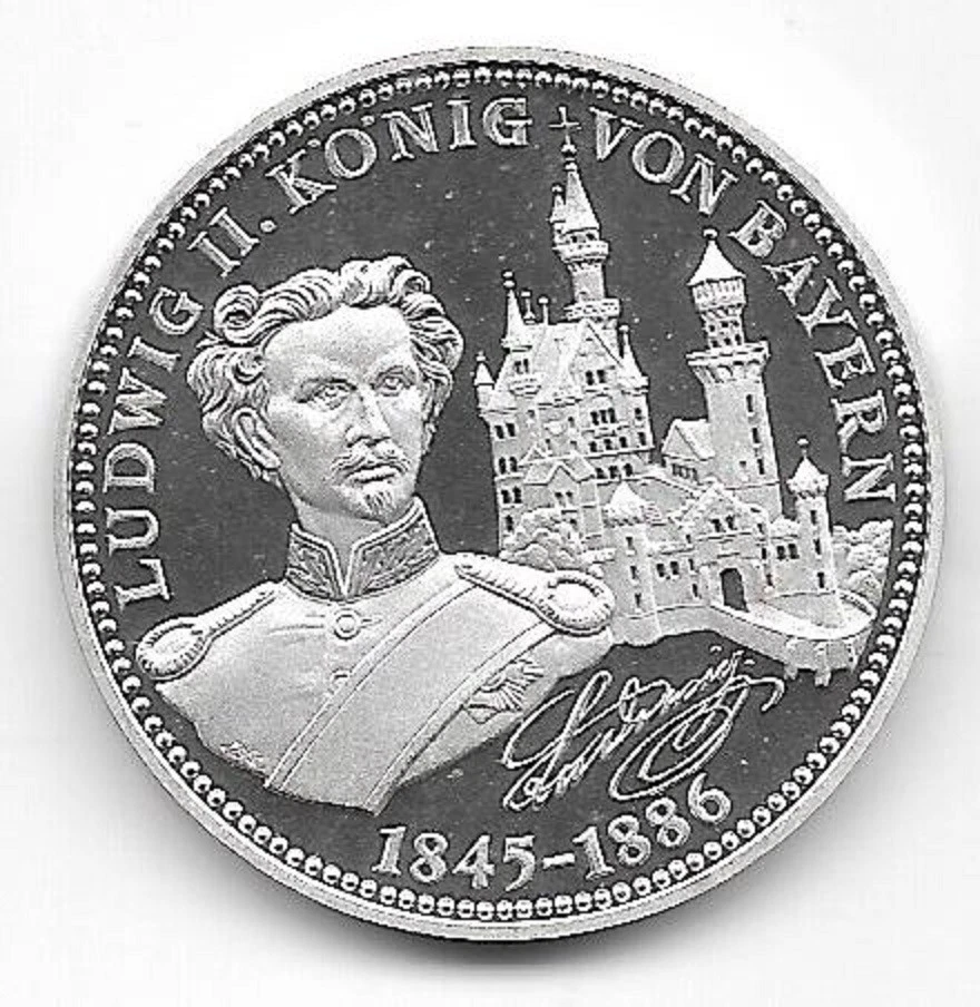 Médaille Commémorative 100 Ans Club De Football Biebrich (1902-2002) - Argent 999 - 40 Mm