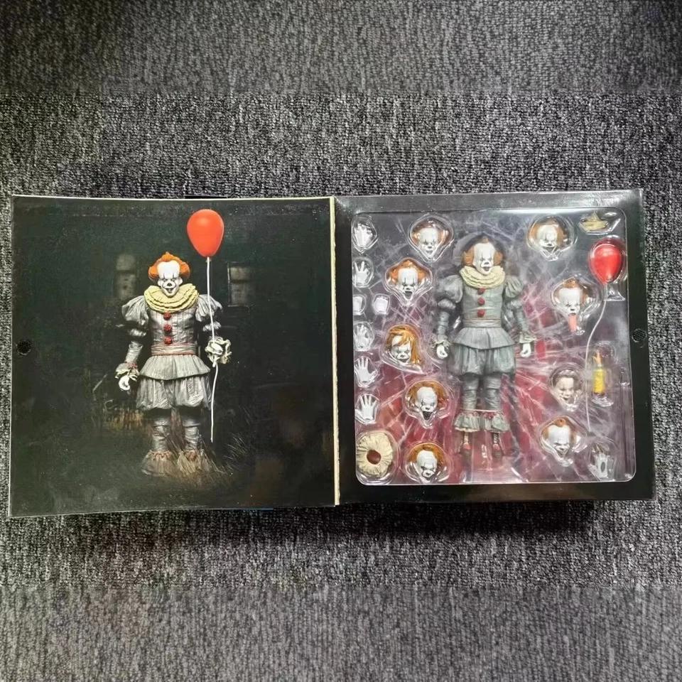 Neca Pennywise Joker Clown Figure Stephen King IT Horror Model Collect Toy