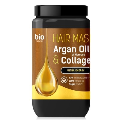 4820168433917 Bio Naturell Maska do włosów z marokańskim olejem arganowym i kola