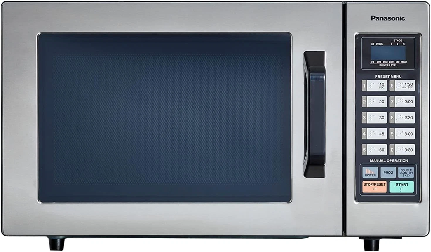 Panasonic NE-1054F Compact Light-Duty Countertop Commercial Microwave Oven with