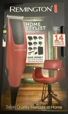 Remington Home Stylist Haircut Kit 14 Piece Ultimate Styling Beard Grooming NIB