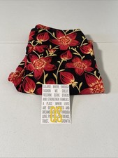 OS One Size Lularoe Leggings Gorgeous Multicolor Floral NWOT New